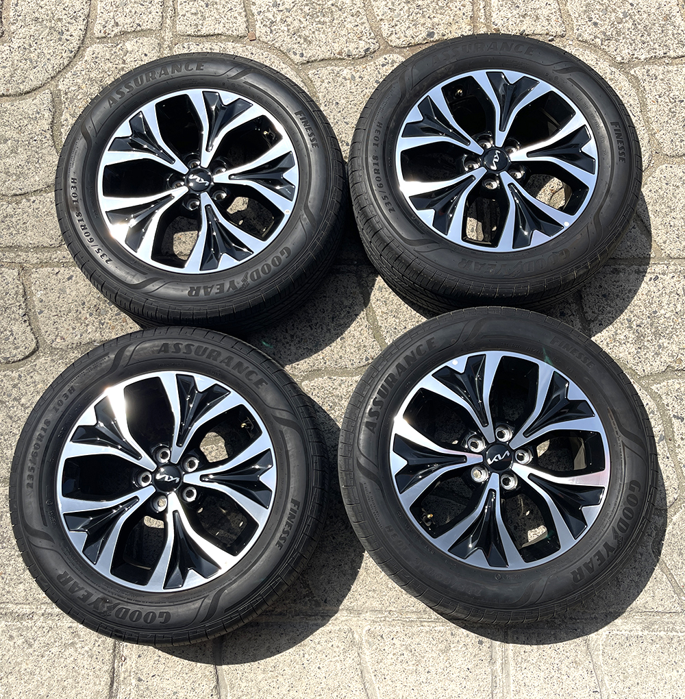 [중고]18인치│KA4 카니발 순정 휠타이어