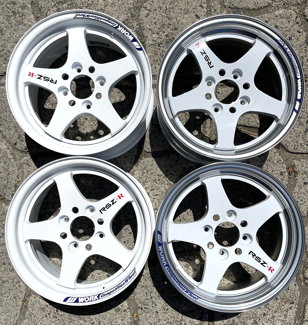 [중고]15인치│일본 워크 정품 WORK RSZ-R