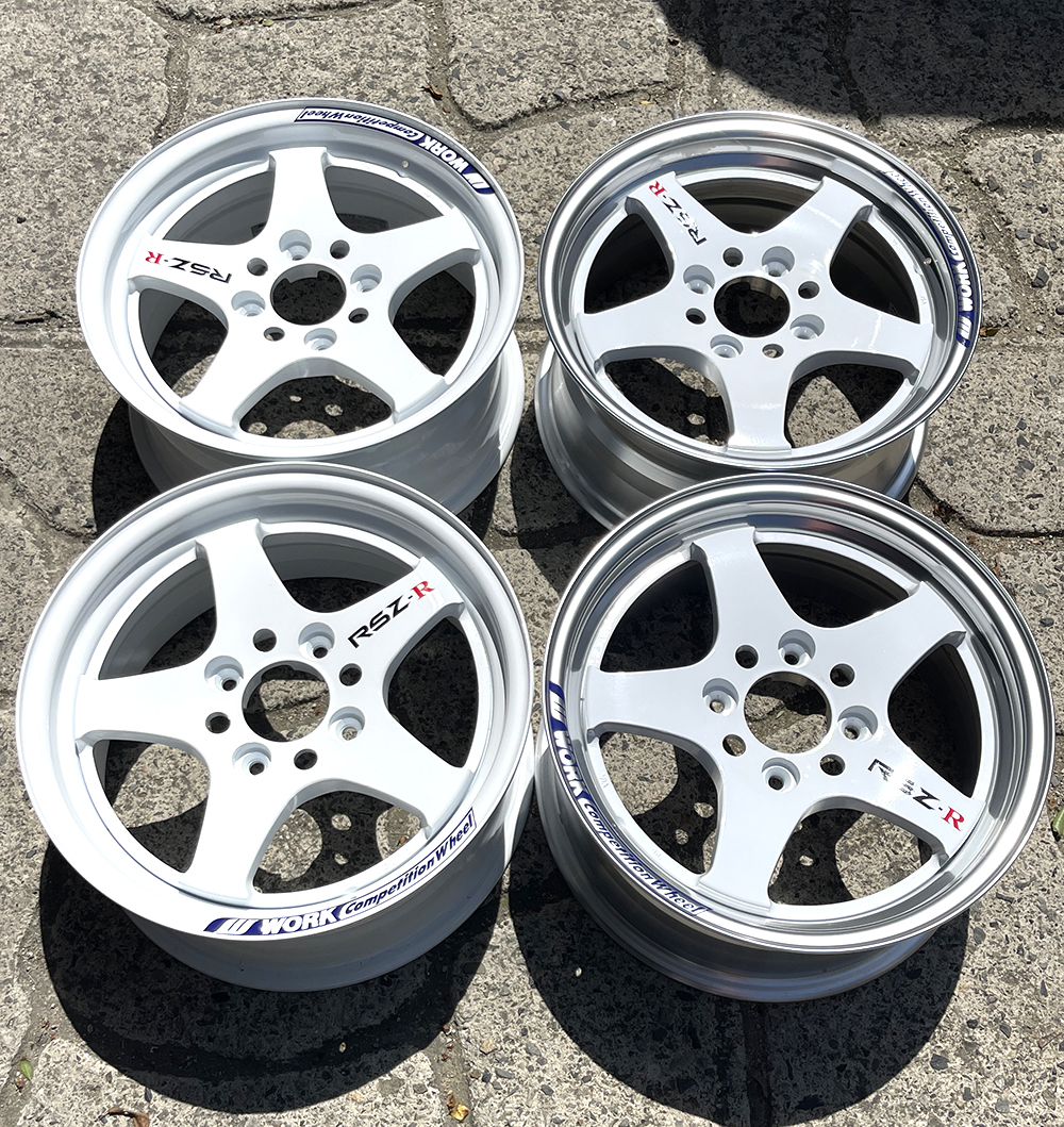 [중고]15인치│일본 워크 정품 WORK RSZ-R