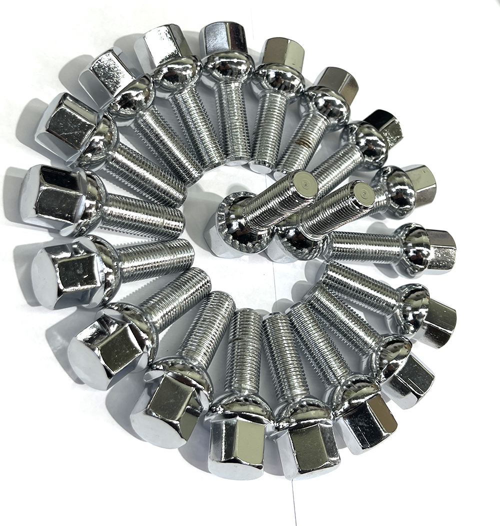 12X1.25 (나사선3cm) 크롬 볼트